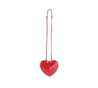 Fashion Women Cute Heart Shoulder Bag, Girls Vegan Leather Crossbody, Classic Small Purse Satchels Evening Handbag Clutch