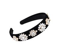 Fashion Women Wide Headband Vintage Luxury For Rhinestone Hband Queen Wedding H Accessories