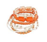 Fashion Women's Bohemia Beads Multi-Storey Bracelet Stylish