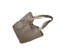 Fashion Women's Handbag Lightweight Nylon Underarm Bags Spacious Shoulder Slouchy Bag for Commuting and Daily Use Spacious Work Bag, khaki, Eine Größe