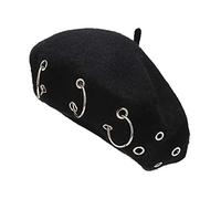 Fashion Women's Solid Ring Vintage Painter Hat Beret Hat Cap French Artist Hats