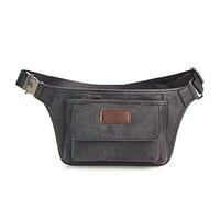 Fashion Women's Waist Bag Outdoor Riding Men's Genuine Leather Large Capacity Waist Crossbody Bag Phone Pouch Organizer Chest Fanny Pack Travel Running Hiking Cycling Adjustable Lightweight Fanny Pack