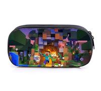 FASHION YO 3D Girls Boys Kids Princess Castle Large Pencil Case,High Capacity Water Proof,School Supplies Gifts Stationery (Minec)