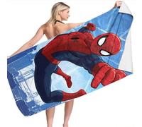 FASHION YO frozen Beach Towel - 70 x 150cm Microfibre Camping Towels for Girls Kids Quick Dry Super Soft Beach Blanket Pool Travel Swimming Bath Shower Towel (Spider)