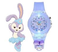 FASHION YO Toys for 3-8 Year Old Girls Boys, Toddler Watches Gifts for Kids 4-9 Birthday Gifts Learning Toys Glow in Dark Watch (Purple)