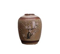 Fashion158 A Ming Dynasty Official Kiln Opening Glazed Plum Blossoms and Five Fortune Small Jars Jingdezhen Porcelain Household Collection