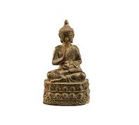 Fashion158 Antique Bronze Collection Antique Miscellaneous Collection Old Amitabha Buddha Statue Small Bronze Buddha Decoration