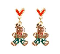Fashionabe Earring Christmas Theme Drop Earrings Stylish Ear Jewelry Alloy Texture Suitable For Various Occasion Wear Ear Pendant