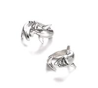 Fashionable 2x / set White & Rings Adjustable Opening Vintage Punk Jewelry Retro Knuckles Creative Rings Adjustable Open Stylish
