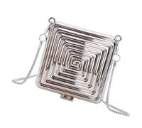 Fashionable Acrylic Evening Bag in Heart Shape Shoulder Bag Banquet Crossbody Purse for Weddings and Cocktail Party