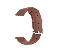 Fashionable and Durable 20mm Real Leather Round End Sweat Proof Watch Strap with Universal Compatibility and Exquisite Craftsmanship Big and Tall Watches Large Wrist Men (G, 20mm)
