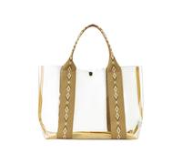 Fashionable And Practical Clear PVC Handbag Casual Shoulder Bags For Shopping Gym Beach Travel With Spacious Interior Gym And Fitness Bag