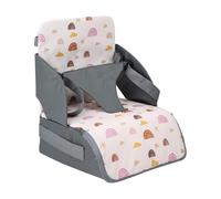 Fashionable Baby Seat Boosting with Soft Polyester Housing Feature PP Filler for Car Seats Dining Chairs Spill Proof Toddler Type Child Family