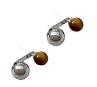 Fashionable Back Hanging Crystal Stone Earrings Modern Crystal Stone Earrings With Unique Geometric Designs Distinctive Taste Jewelry