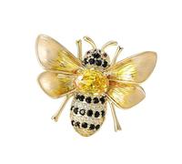 Fashionable Bees Design Brooch with Smooth Finishes Unique Bees Design Pin Adornment Suitable for Various Occasions Jewelry