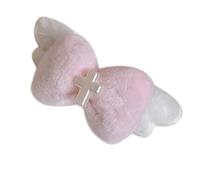 Fashionable Blue Butterfly Bows Wings Plush Hair Clips Unique Hairpieces Hair Decoration For Women And Girls