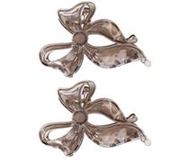 Fashionable Bow Hair Clip Comfortable Hairpin Accessory for Informal or Formal Occasions Strong Grip Hair Clip