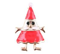 Fashionable Brooch For Holiday Celebrations Elegant Jewelry To Enhance Outfits Perfect For And Family Unique Festive Design For Every Occasion (E, 5.5X3.5cm)