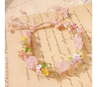 Fashionable Butterfly Bracelet Featuring Advanced Yarn Technology and Decorative Architecture (6855)