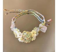 Fashionable Butterfly Bracelet Featuring Advanced Yarn Technology and Decorative Architecture (6863)