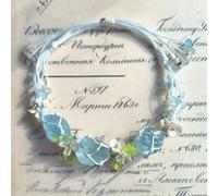 Fashionable Butterfly Bracelet Featuring Advanced Yarn Technology and Decorative Architecture (6889)