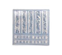 Fashionable Butterfly Flower Nails Decoration Sturdy Silicone For Creating Intricate Nails Art Patterns