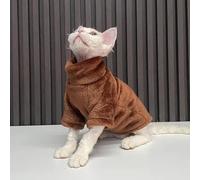 Fashionable Cat Sweater Kitten Clothing Hound Dog Hoodie Clothes For Sphinx Cat Outfit Pet Jumpsuits(5,XL)