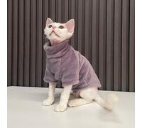 Fashionable Cat Sweater Kitten Clothing Hound Dog Hoodie Clothes For Sphinx Cat Outfit Pet Jumpsuits(4,M)