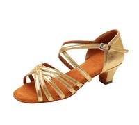 Fashionable children's dance shoes with soft sole, comfortable, non-slip, for Latin American dances, ideal for everyday sports, everyday school, plain, suitable for 3 to 10 years, can be worn all year
