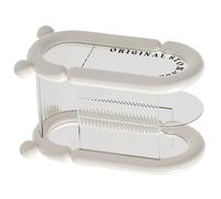 Fashionable clear covers makeup brush organizers to protect them from a stylish, versatile compartment design