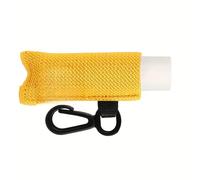 Fashionable Cosmetic Keychain Organiser Elastic Lipstick Holder Clip On Chapsticks Sleeve Handmade Lip Balm Storage Bag