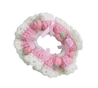 Fashionable Crochet Ponytail Holder Soft Yarn Hair Scrunchie Hair Accessory For Comfortable And Stable Everyday Wear Wedding Decoration