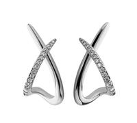 Fashionable cross design earrings offer unique ear stud ornaments that bring elegance and comfort to the modern woman