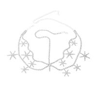 Fashionable Crystal Multi Layer Head Chain Trendy Women Prom Headpiece Mesh Perfect for Parties and Weddings Party