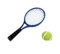 Fashionable Doll House Small Sports Set 1 12 Scale Tennis Racquet and Portable Fashion Accessory for Miniature Fun