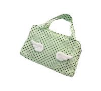 Fashionable Dot Makeup Pouches for Travel Gym Wear Lightweight Toiletry Bag Large Capacity Handbag Wear Wash Bag for Gym, Green, Mass Beauty