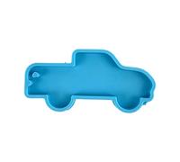 Fashionable Earring Silicone Mold Jewelry Making Molds Car Shape Crafting Molds Suitable for Parties and Daily Wear Glossy Tractor Necklace Pendant Silicone