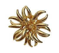 Fashionable Edgy Pyrotechnics Pattern Alloy Accessory with Stretchable Design Finger Jewelry for Layering Electroplated Rings