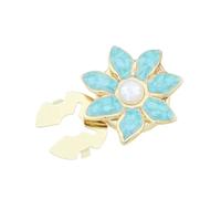 Fashionable Enameled Cufflink Easy to Wear Sophisticated Clip on Button Cover Accessories for Any Occasion Denial Sew Cufflink