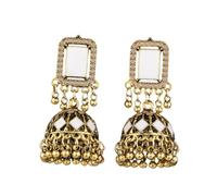 Fashionable ethnic style retro simple pearl earrings with a temperament for women.