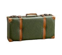 Fashionable European Style Wood Storage Trunk Travel Suitcase Large Design for Home Decoration