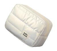 Fashionable Expandable Cosmetic Bag with Multiple Sections Waterproof Travel Toiletry Holder for Women Gym Items Storage Portable Makeup Organizers