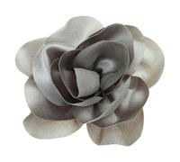 Fashionable Fabric Flower Brooch Unique Fabric Flower Lapel Pin Dainty Pin for Anniversary Celebrations White Rose