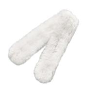 Fashionable Faux Furs Crosses Shawl Scarf Collar For Women Winter Thick Warm Neckerchief Furry Stoles Shrug Neck Warmer Winter Warm Scarf