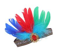 Fashionable Feathered Headband Headpiece Hair Accessory for Women Elevating Their Styles At Parties or Beach Feathered Headband