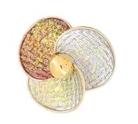 Fashionable Floral Cufflinks Crafted From Sturdy Kirsite with European 3Mm Standard Fit Sleeve Button for Men Spring Clasp Cufflinks