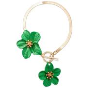 Fashionable Foot Chain Accessory 6 Color Options Sturdy Alloy Adjustable 27cm Party Jewelry Six Color Anklet Sturdy Alloy Flower Anklet Accessory