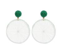 Fashionable Fruit Ear Studs Simulated Earrings Jewelry Colorful Acrylic Ears Pendant Accessories For Women Shaped Earrings