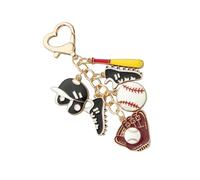 Fashionable Fun And Stylish Alloy Keychain In Sports Shape Great Accessory For Keys Bags And Personalize Styles Wallet Accessories