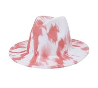 Fashionable Graffiti Cap Wool Retro | Warm Big Brim Hat Adult Dancer Prop Street Dancer for Stage Performance Cowboy Cowgirl Fashionable